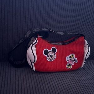 Loungefly Disney 100 Mickey And Minnie Classic Gloves Crossbody Bag